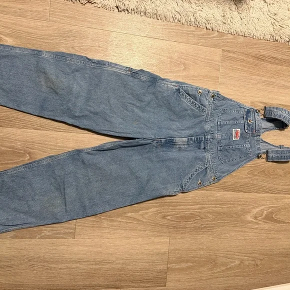 Denim Blue Women's Overalls - Picture 2 of 4